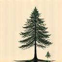 Icoon van een boom met bladeren, symboliseert lokaal en duurzaam hout